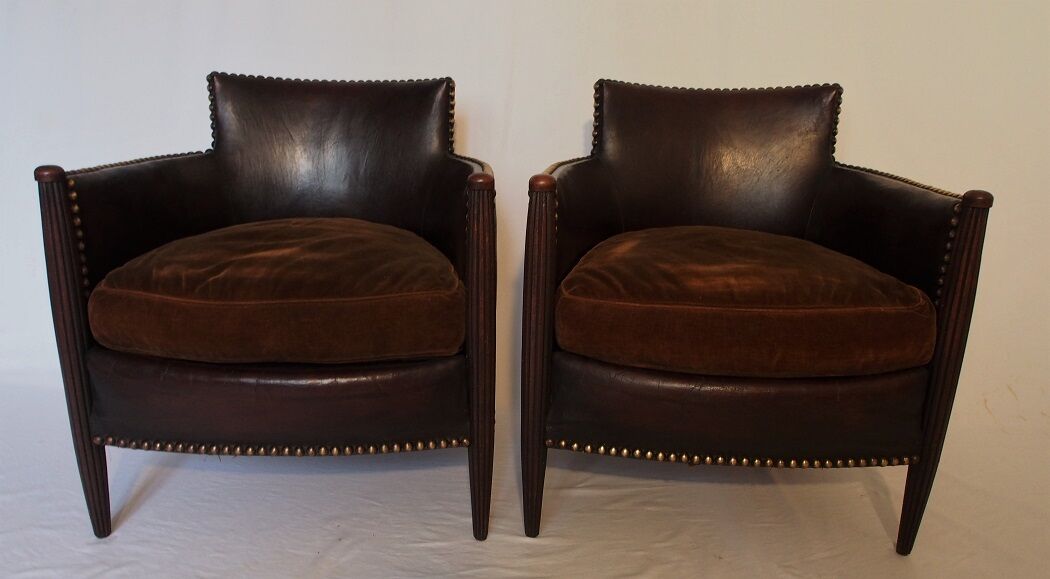 Fauteuils club années 20