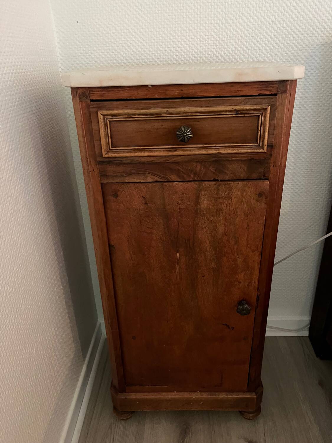 Antique bedside table