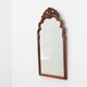 Louis XV style scalloped root veneer mirror, France late 19th century