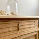 Grand Art Deco buffet in solid oak - Vintage sideboard