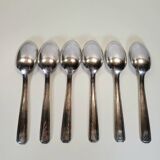 6 Silver Plated Table Spoons 20.5 cm