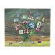 Huile sur toile bouquet de fleurs