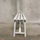 Weathered wooden bench