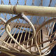 Berceau rotin vintage