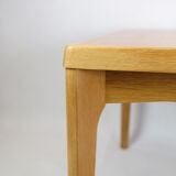 Coffee table, oak, Henning Kjærnulf, Vejle chairs and furniture factory, 1960s