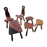 Stool, chairs and coffee table