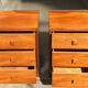 Pair of teak dressers from the 1970s