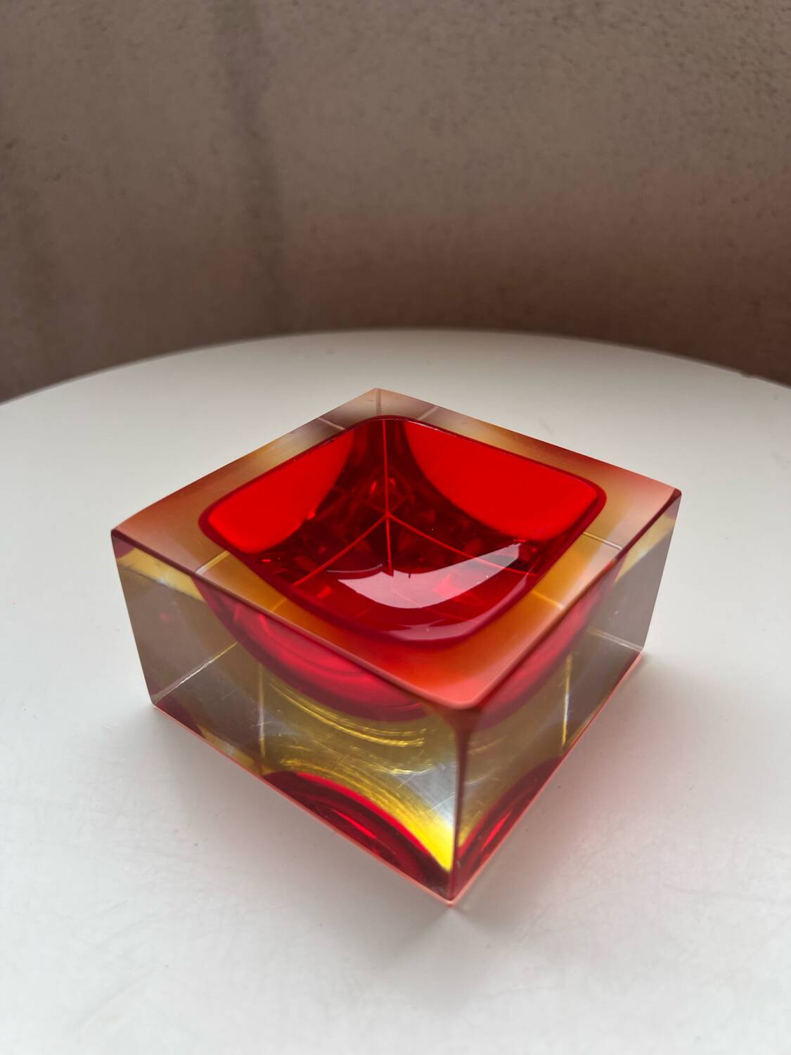 Sommerso empty pocket by seguso murano