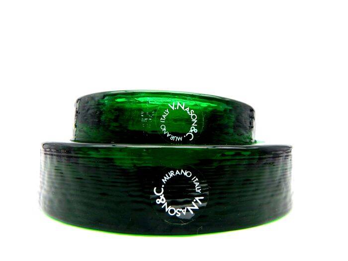 Pair of Ashtrays • Pocket Trays • Eklettika • Carlo Nason • V.Nason & C. • Murano • 2000