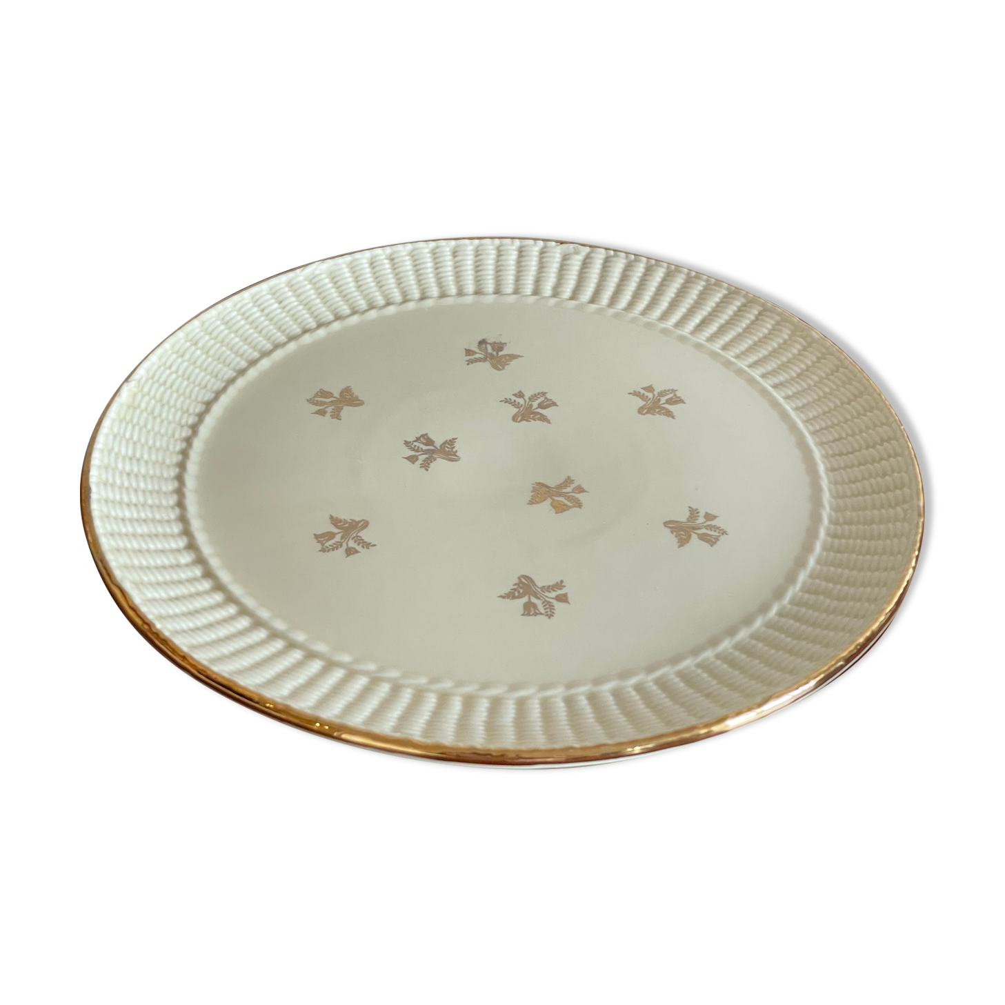 Pie dish pattern strand of golden thrush