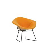 Diamond Chair – Yellow Upholstery - Harry Bertoia