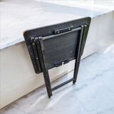 Folding side table