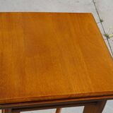 High solid wood harness, double trays