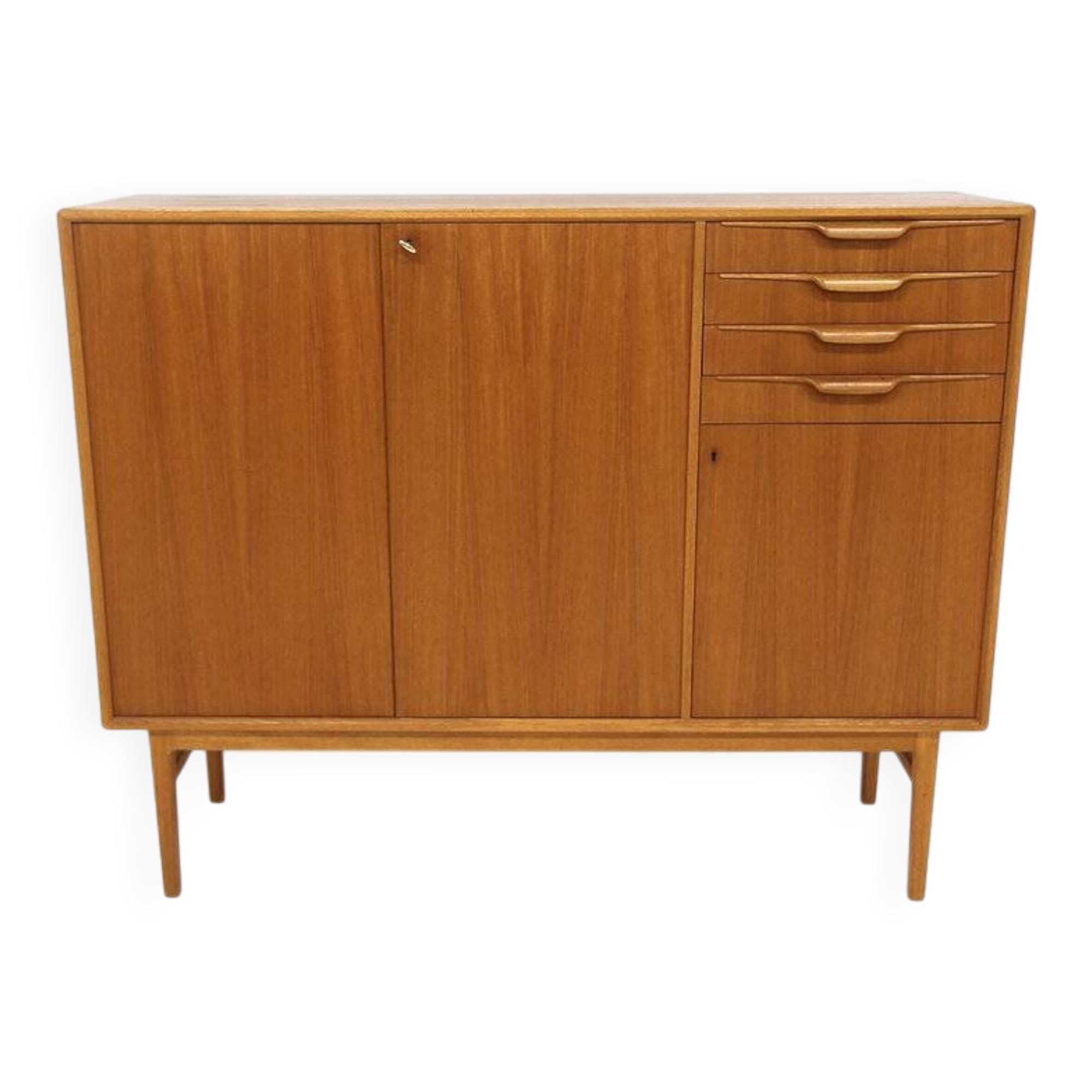 Scandinavian teak sideboard, Bertil Fridhagen, Bodafors, Sweden, 1960
