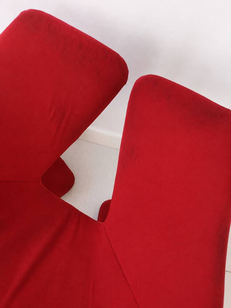 Set of 5 Zen armchairs Steiner Paris – Kwok Hoï Chan – reissue 2008