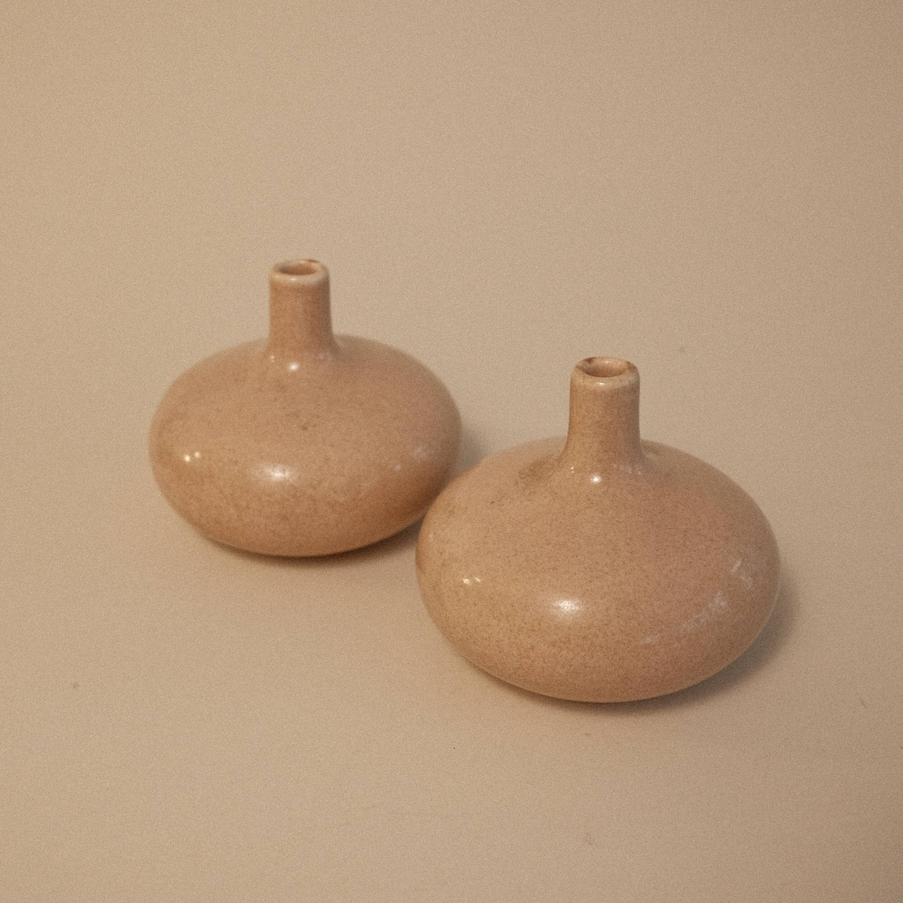 Pair of ceramic vases