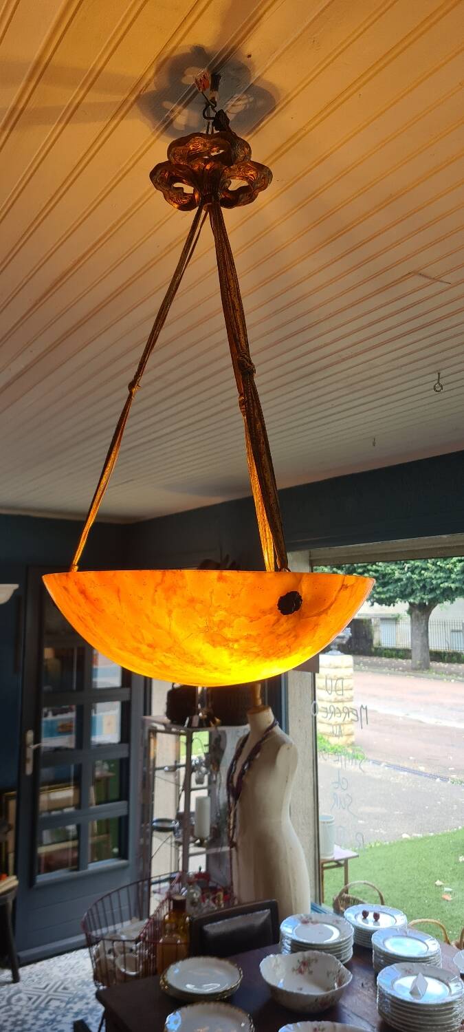 Artdeco pendant light circa 1920