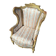 Louis XVI style wingback Bergère armchair