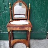 Small empire period psyche dressing table