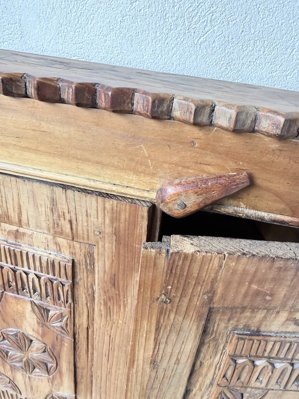 Small cabinet in folk art style