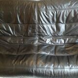 Ikea leather sofa design Tord Bjorklund 80s
