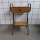 50s bedside table in J.Hitier style