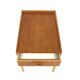 Scandinavian oak bedside table, Sweden, 1960s