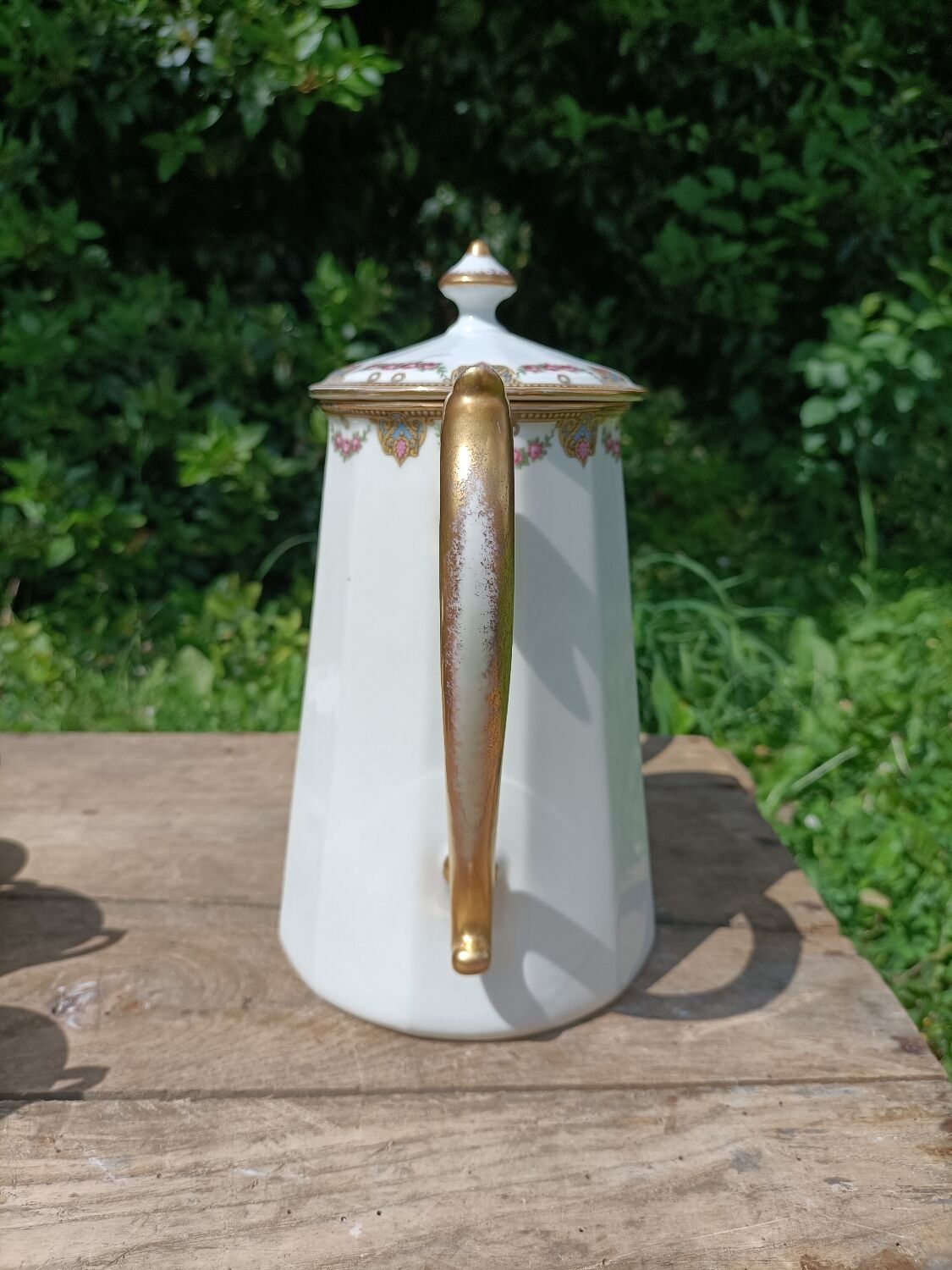 Limoges porcelain tea service - Walbecque Dewitte Armentières