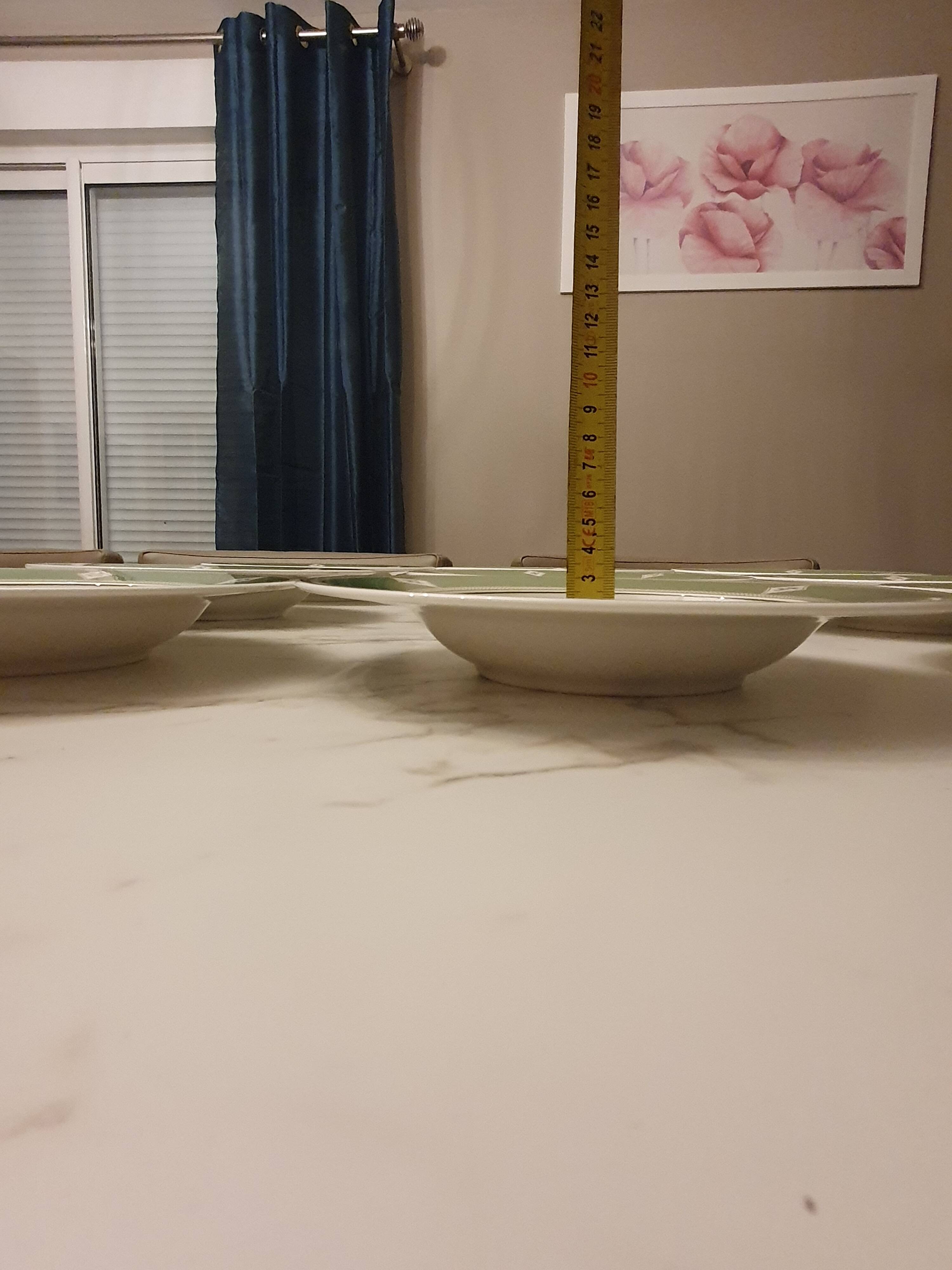 9 deep plates VILLEROY BOCH model EDEN