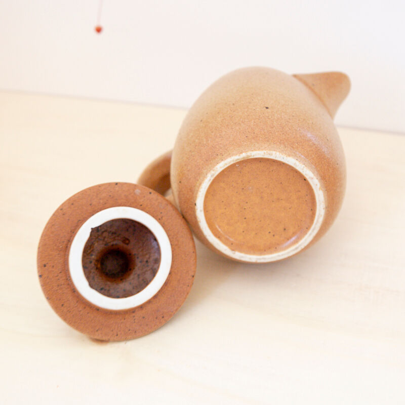 light sandstone teapot