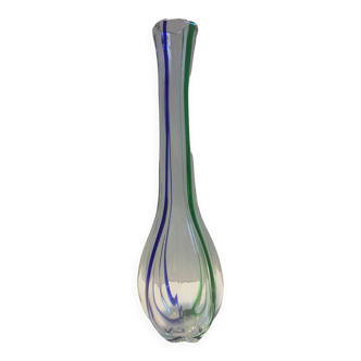 Soliflore Italian Vase Murano Glass Design ARCHIMEDE SEGUSO Vintage 1960 / 1970