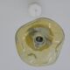 Amber glass suspension vintage ceiling lamp retro design