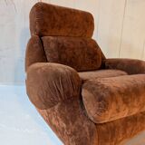 Fauteuil en velours