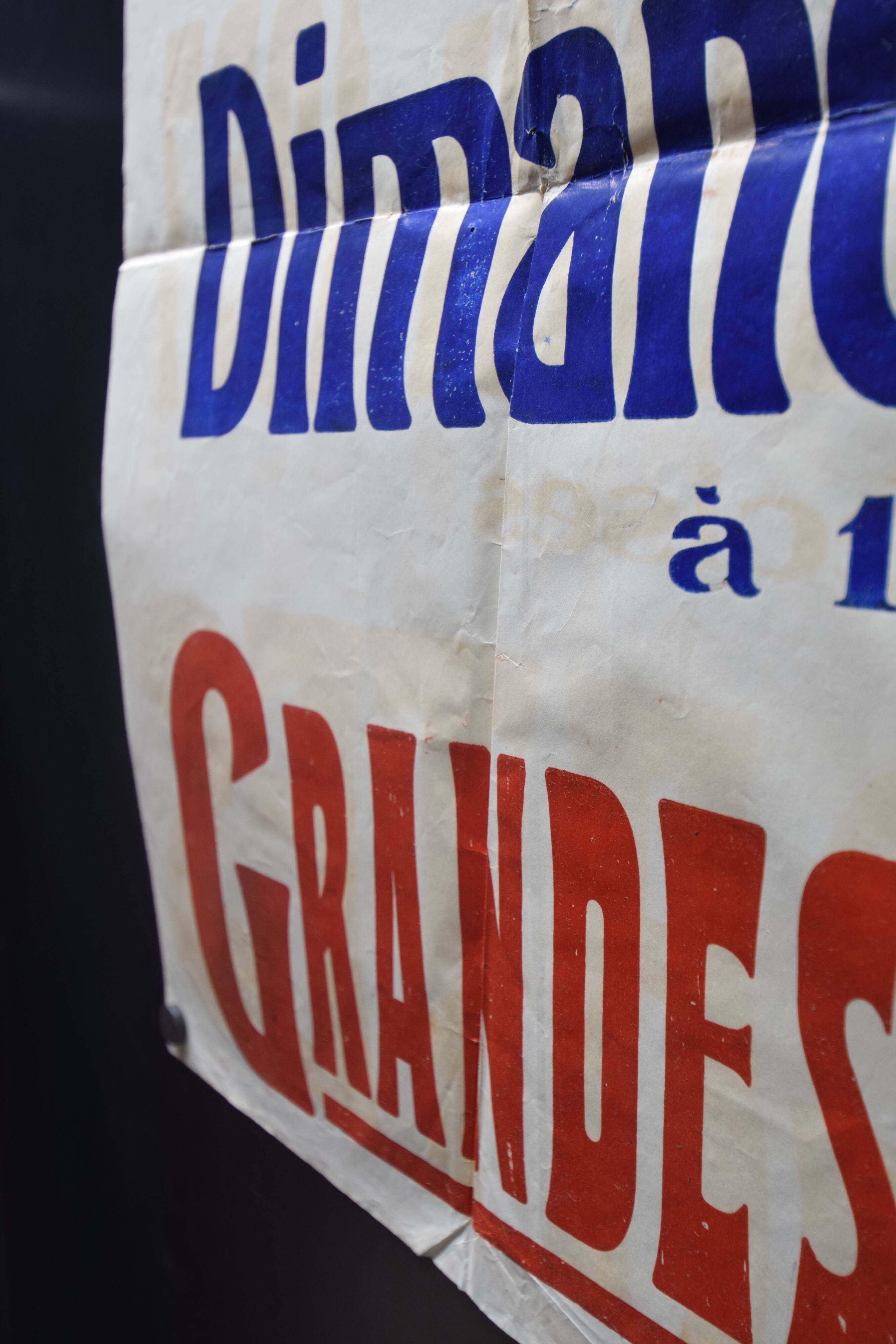 Poster "Great Regatta" - City of Langon - 1937