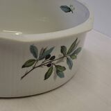 Very pretty Digoin Sarreguemines soufflé dish in very good condition