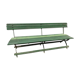 Banc de jardin pliant 1900 vert