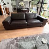 Roche Bobois leather sofa