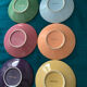 6Tasses + 6 Soucoupes Geneviève Lethu