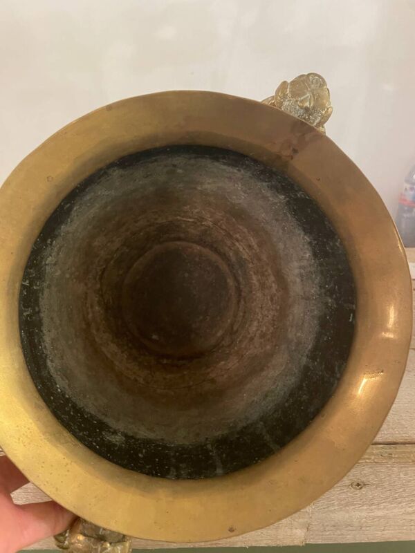 Cache pot indien XIXeme