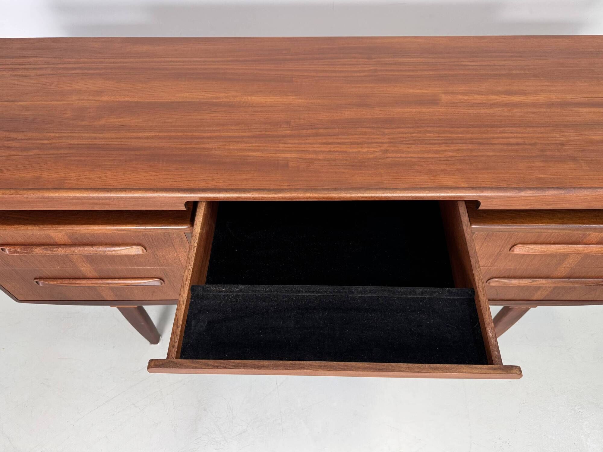 Vintage desk by G-Plan from the Fresco series by Victor Wilkins.