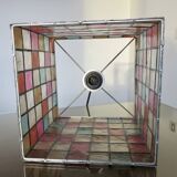 Multicolored mother-of-pearl pendant from the 70s and 80s