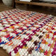 Tapis de porte tissé à la main en coton