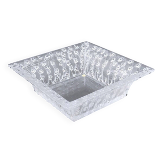 "Roses" crystal pocket emptier by LALIQUE FRANCE