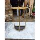 Umbrella stand 1900 brass and iron