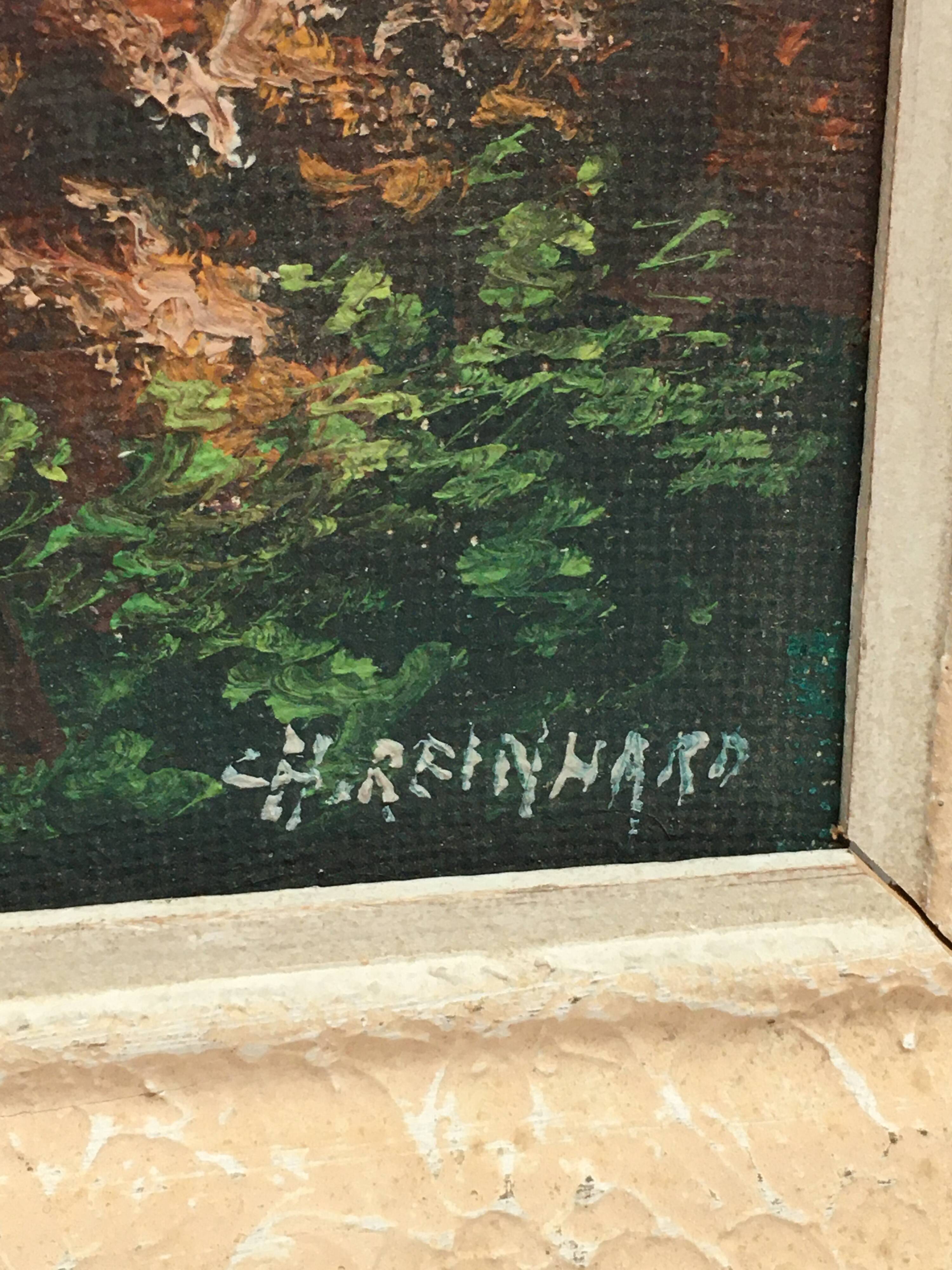 Painting painting Ch. Reinhard