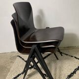 Stackable Pagholz Galvanitas S22 Compas Dining Room Chairs, 1960s
