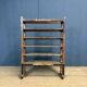 Old wooden shelf from a shoemaker.