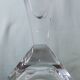 Designer crystal vase