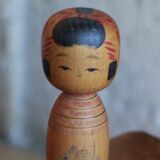 Old wooden kokeshi