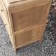 Art deco chest of drawers 3 drawers in solid oak wood brut 30s